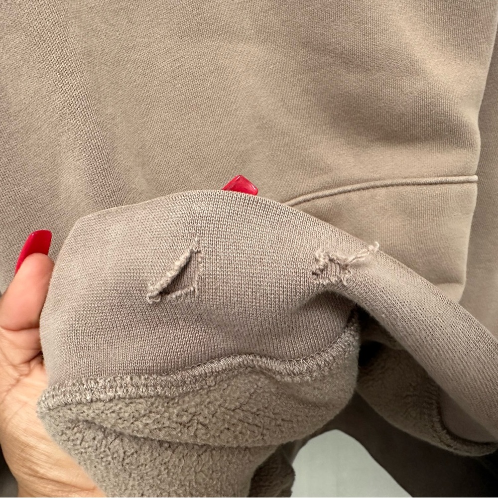 Essentials Beige Pullover Hoodie - image 3